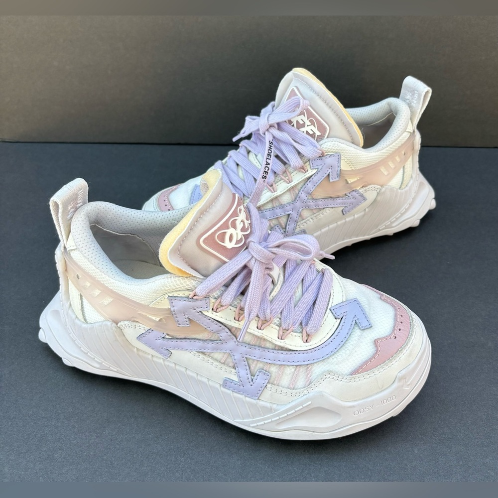 Off-White Multicolor Sneakers
